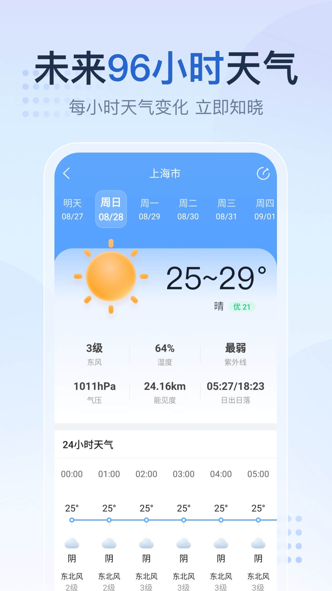 2345天气预报去广告破解版截图